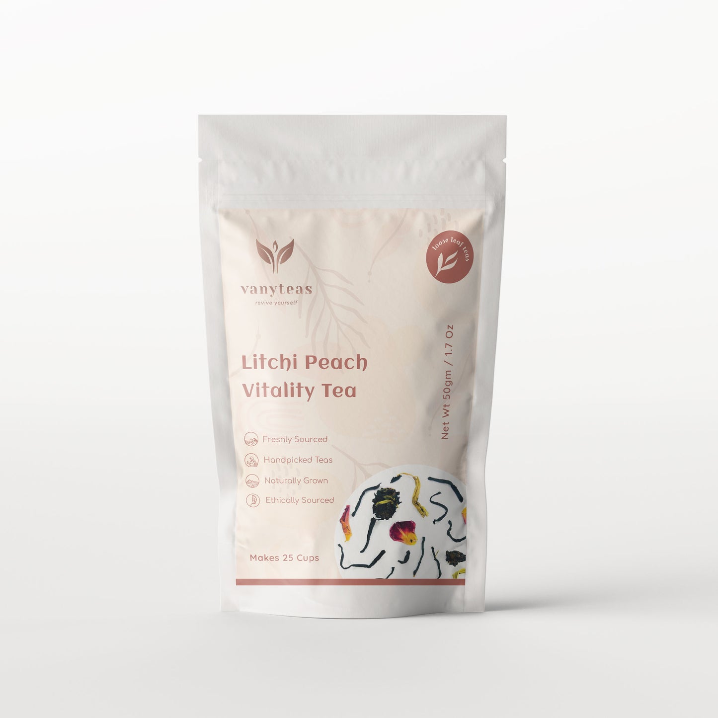 Litchi Peach Vitality Tea